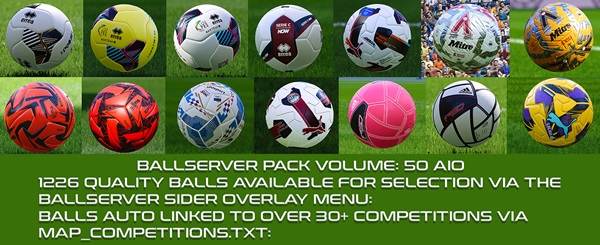 PES 2021 BallServer Pack Volumen 50 AIO - by Hawke