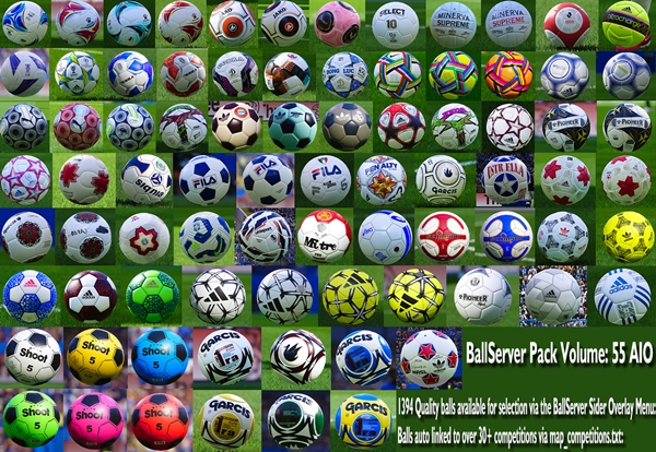 PES 2021 BallServer Pack Volumen 55 AIO - by Hawke