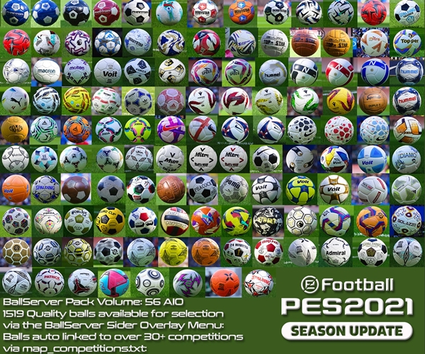 balones pes 2021