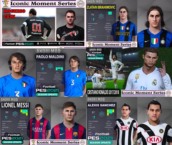 caras pes 2021