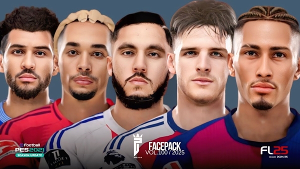 caras pes 2021 pes 2021 FL25