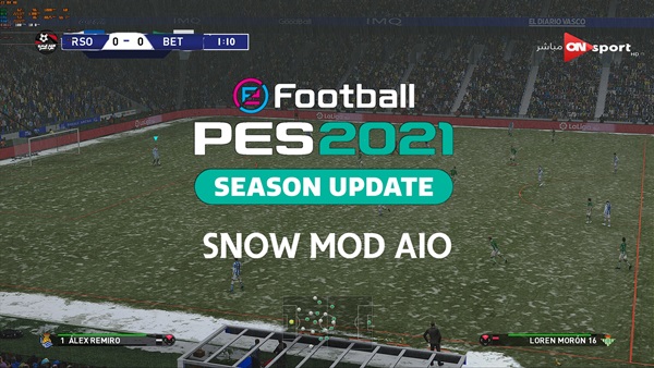 PES2021 PES2020 Nuevo Mod de Nieve - by Moiduran2