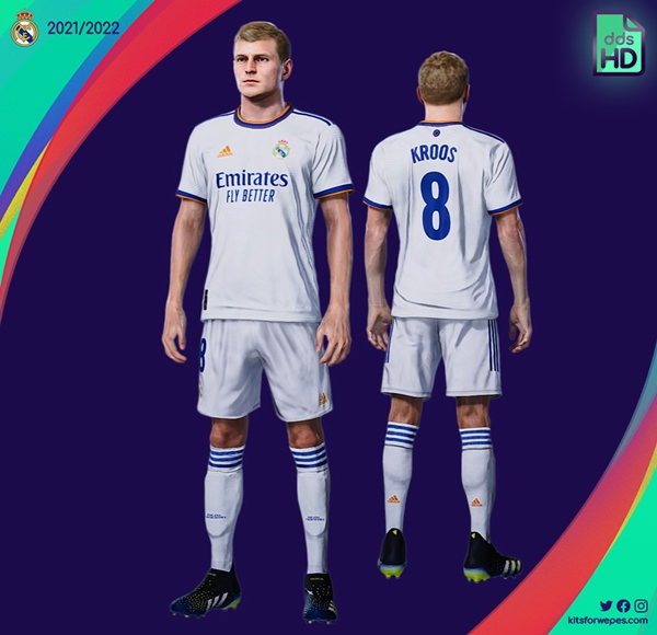 equipacion real  madrid pes 2021