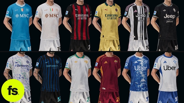 PES 2021 & Football Life Kitpack Serie A 2025-26 full version