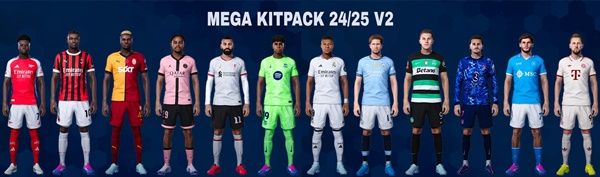 PES 2021 Mega Kitpack 2024-2025 Version 2 - by DN7