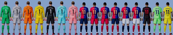 equipaciones barcelona pes 2021