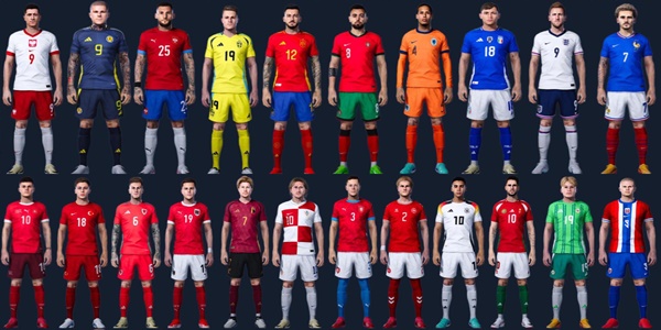 PES 2021 Pack equipaciones de la UEFA Nations League 2024-2025