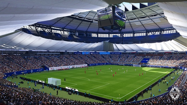 PES 2021 BC Place Stadium Vancouver Whitecaps MLS - by Eddduuuhhh