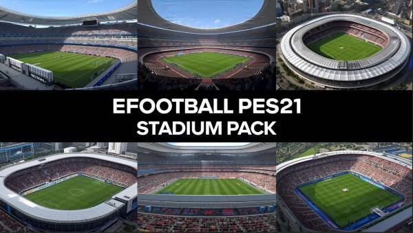 PES 2021 Stadium Pack para PC con estadios de Europa, Asia y Latinoamérica