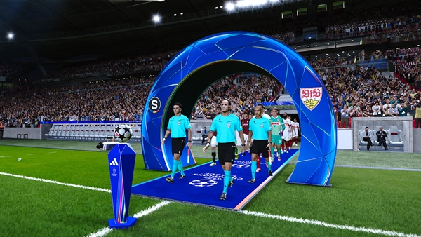 PES 2021 UEFA Champions League 2024-25 entrance - by papijonnnn