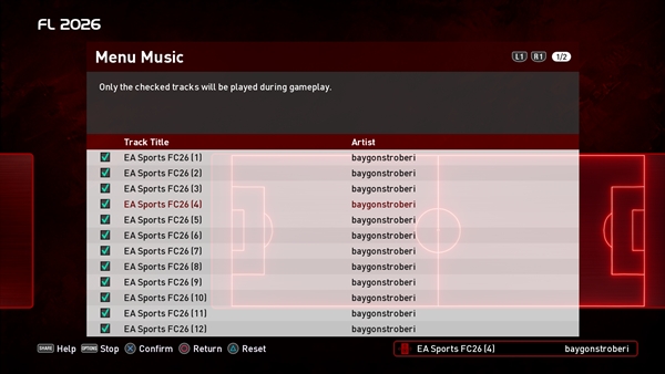 EA SPORTS FC 26 Soundtrack para PES 2021 & SP Football Life - by baygonstroberi