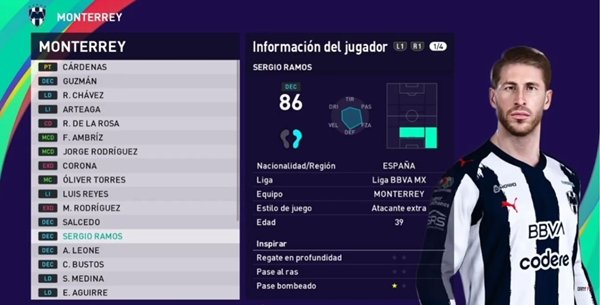 PES 2021 Option File Liga MX + Liga expansión para PC, PS4 y PS5