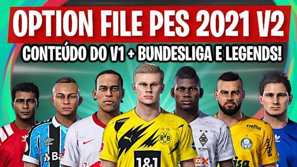 option file pes 2021 ps4