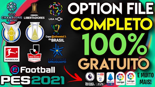 option file pes 2021