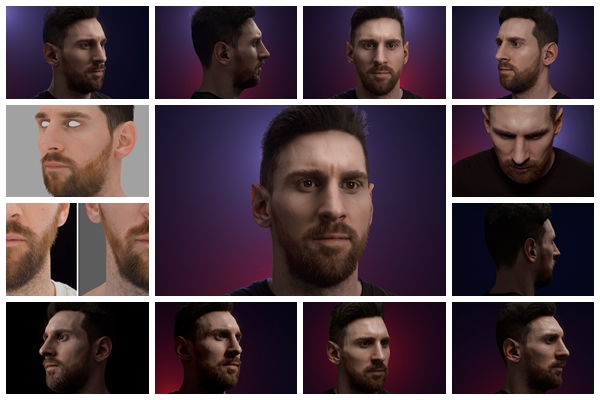 PES 2022 Espectacular render de Messi con Unreal Engine 4
