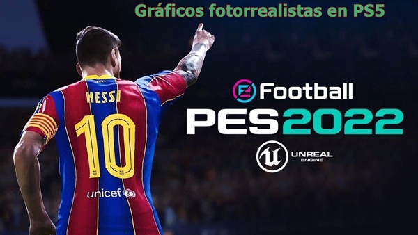 PES 2022 tendrá gráficos fotorrealistas en Play Station 5