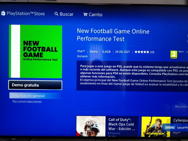 eFootball PES 2022: New Football game online performance test