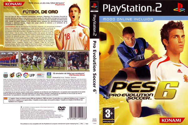 Descarga PES6 gratis y juega online contra otros usuarios