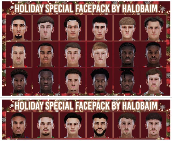 PES 2021 y Football Life 2026 Facepack especial - by Halobaim