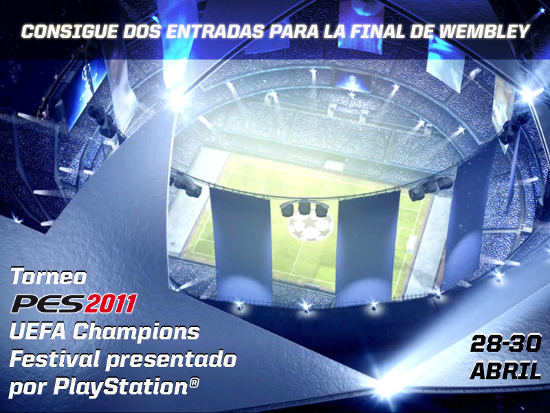 Ultimas plazas torneo PES2011 UEFA Champions Festival