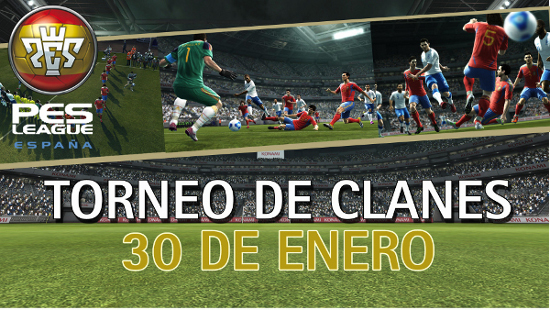 Participa en el primer torneo de clanes de PES2012