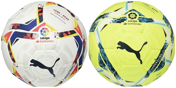 Balón oficial LaLiga 1 Puma Accelerate y Adrenalina 2020-2021